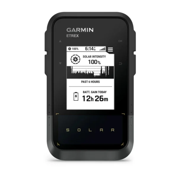 eTrex Solar - GPS de navigation portable à rechargement solaire