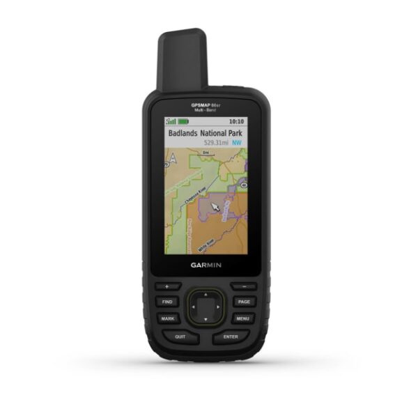 Garmin GPSMAP 66sr GPS portable multi-bandes avec capteurs et cartes TopoActive Europe