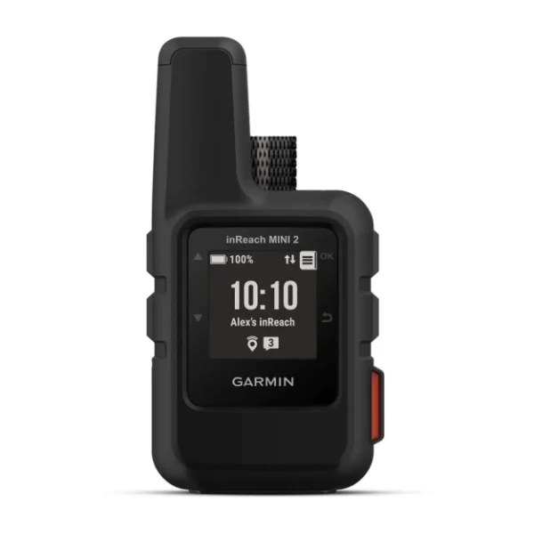 Garmin inReach Mini 2 Noir — GPS portable compact avec communication satellite