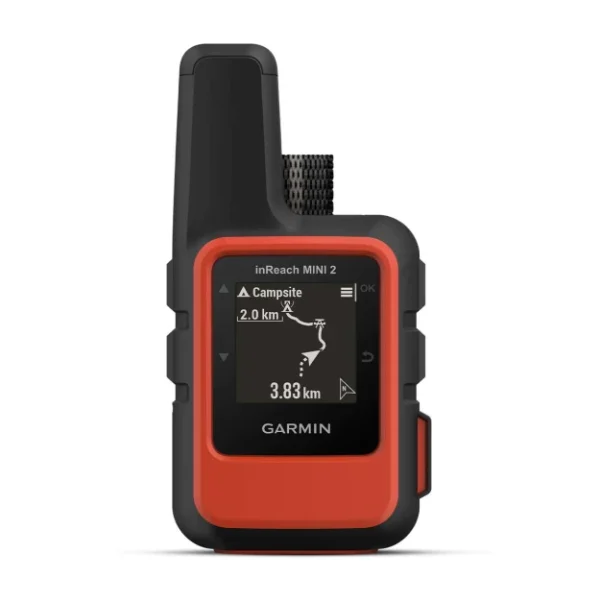 Garmin inReach Mini 2 Rouge feu — GPS portable compact avec communication satellite